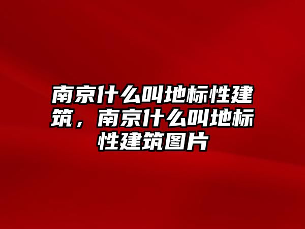 南京什么叫地標性建筑，南京什么叫地標性建筑圖片